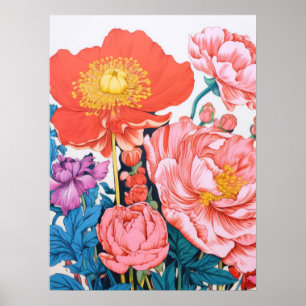 Póster Armonía floral