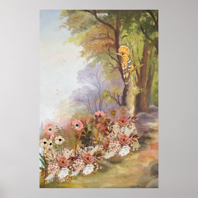 Póster Armonía floral (Frente)