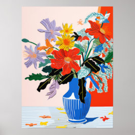 Póster Armonía floral: una vesícula vibrante