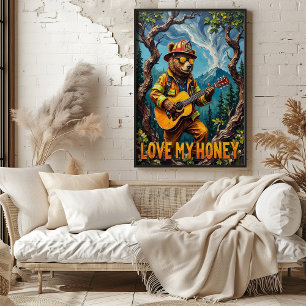 Póster Armonía Forestal: la mejor sintonía del árbol del 