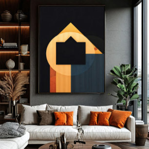 Póster Armonía Geométrica