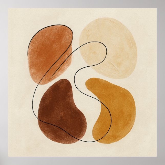 Póster Armonía orgánica (Frente)