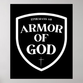 Póster Armor de Dios - Efesios 6:11
