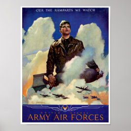 Póster Army Air Forces