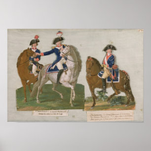 Póster Army Commander and an Officer
