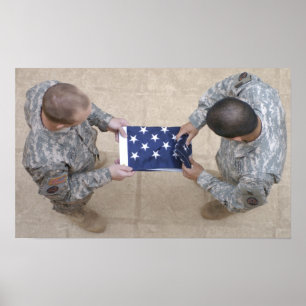 Póster Army Military Flag Poster