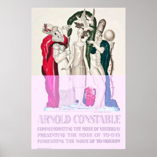 Póster Arnold Constable Fashion Art Nouveau Jean-Dupas
