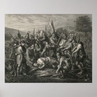 Póster Arnold von Winkelried Sempach, héroe legendario su