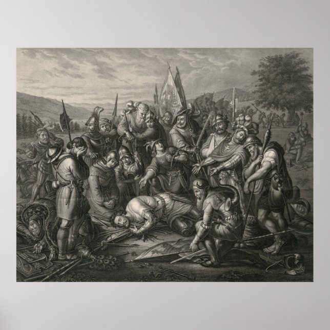 Póster Arnold von Winkelried Sempach, héroe legendario su (Frente)