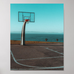Póster Aro de Baloncesto Hermoso