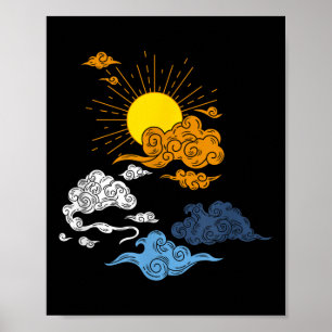 Póster Aroace Pride Aro Ace Lgbtq Flag - Aromant japonés