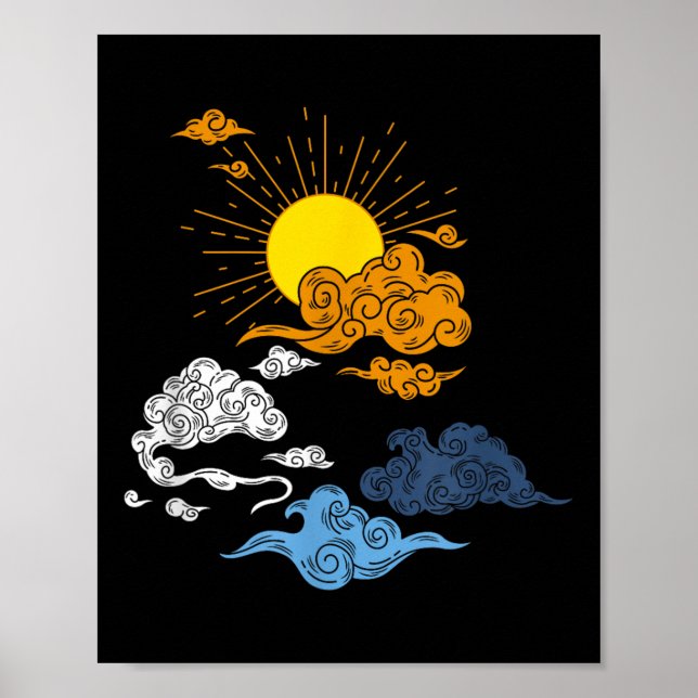 Póster Aroace Pride Aro Ace Lgbtq Flag - Aromant japonés (Frente)