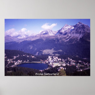 Póster Arosa Suiza