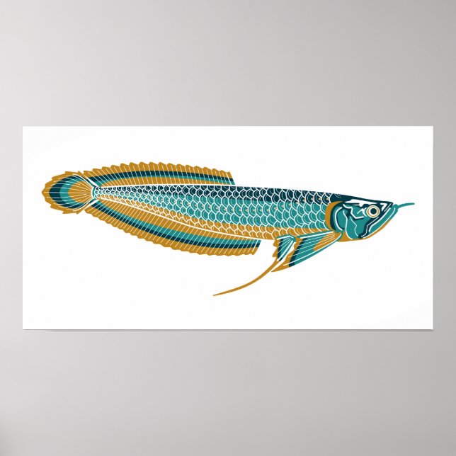 Póster arowana poster (Frente)