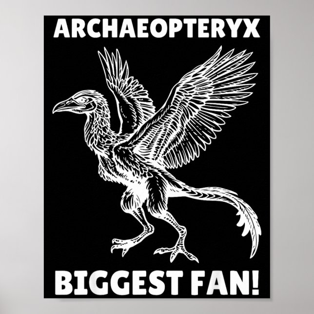 Póster Arqueopterix  (Frente)