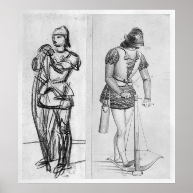 Póster Arquero y ballestero (Frente)