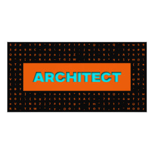 Póster Arquitecto