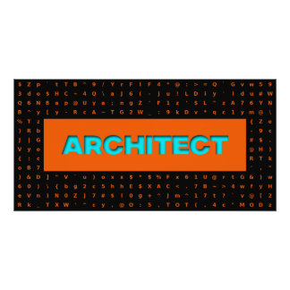 Póster Arquitecto