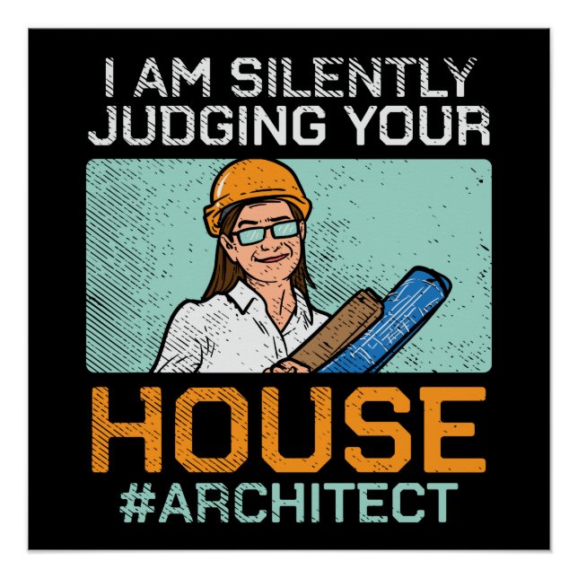 Póster Arquitecto - Juzgando Tu Casa (Anverso)