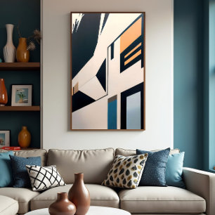 Póster Arquitectura abstracta