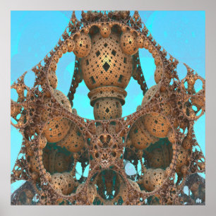 Póster Arquitectura abstracta