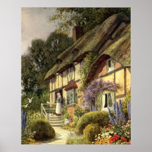 Póster Arquitectura de época, Casa de campo