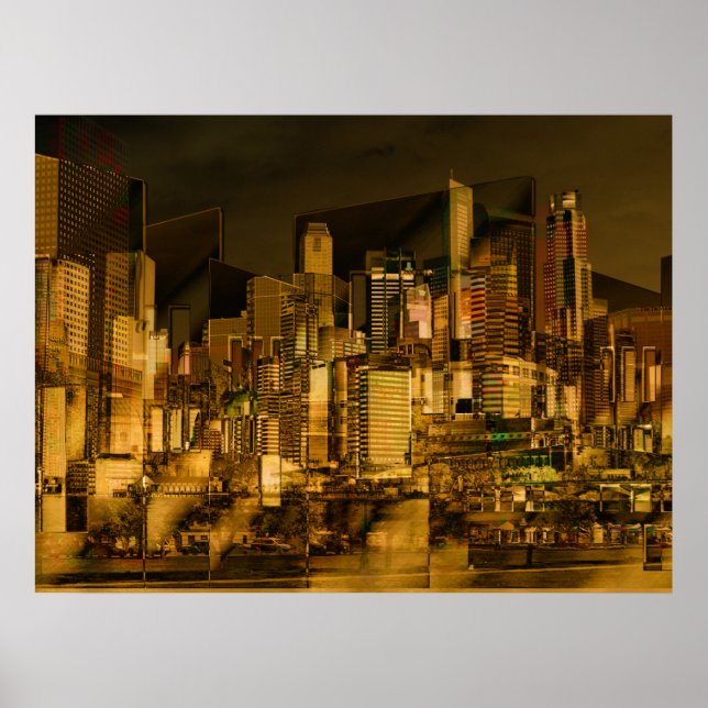 Póster Arquitectura de la ciudad 1 (Frente)