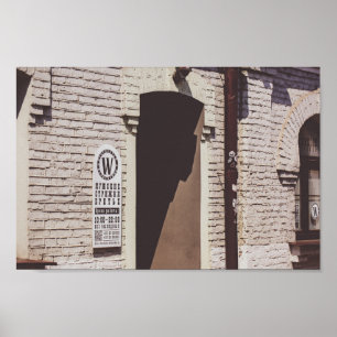 Póster Arquitectura de la ciudad de Grodno, Bielorrusia M