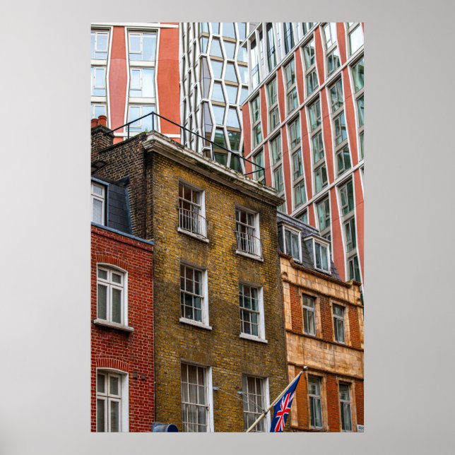 Póster Arquitectura de Londres (Frente)