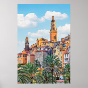 Póster Arquitectura de Menton