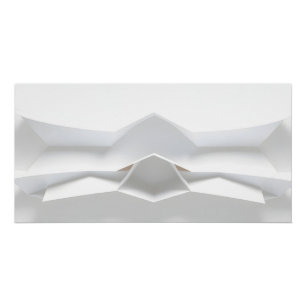 Póster Arquitectura de papel elegante