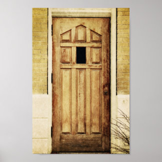 Póster Arquitectura de puertas antiguas Fotografía de art
