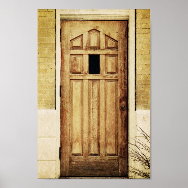 Póster Arquitectura de puertas antiguas Fotografía de art (Frente)