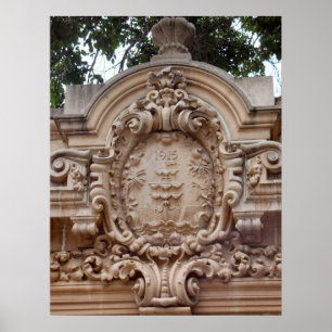 Póster arquitectura de San Diego