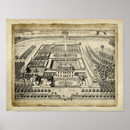 Póster Arquitectura del estado del país inglés Imprimir 1