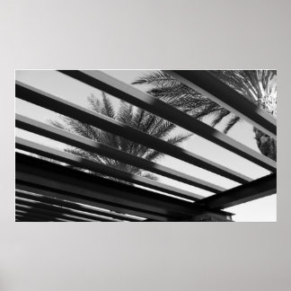 Póster arquitectura en blanco y negro