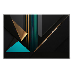 Póster Arquitectura Equilibrio Moderno