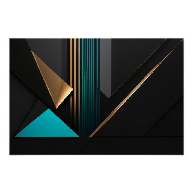 Póster Arquitectura Equilibrio moderno (Anverso)