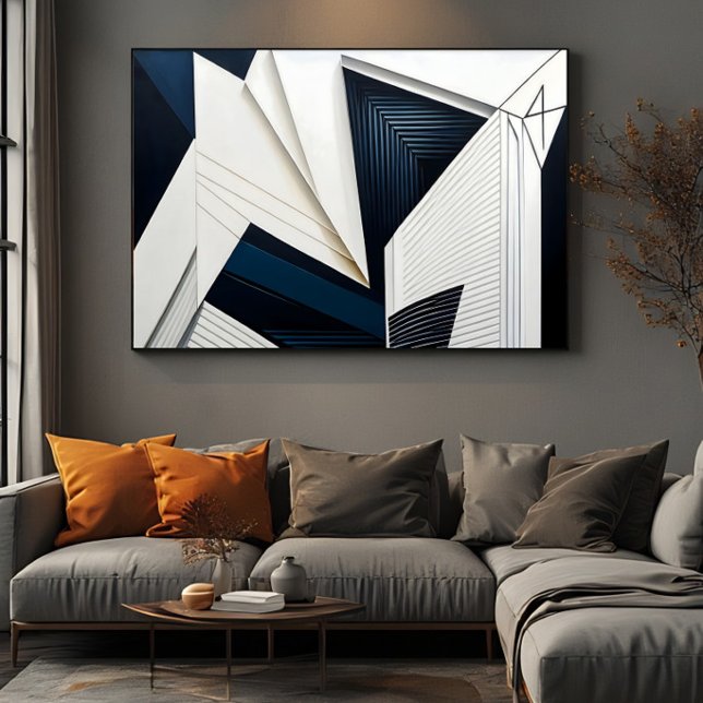 Póster Arquitectura geométrica abstracta moderna (Subido por el creador)