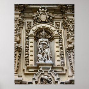 Póster Arquitectura histórica de San Diego