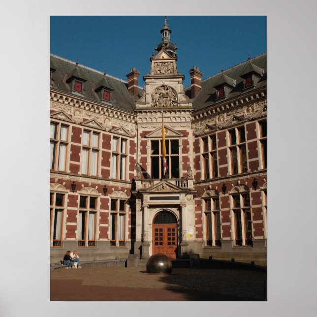 Póster Arquitectura holandesa en Utrecht, fotografía Guay (Frente)