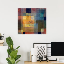 Póster Arquitectura polifónica | Paul Klee |