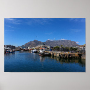 Póster Arquitectura SA Sudáfrica Frente Marítimo de Ciuda
