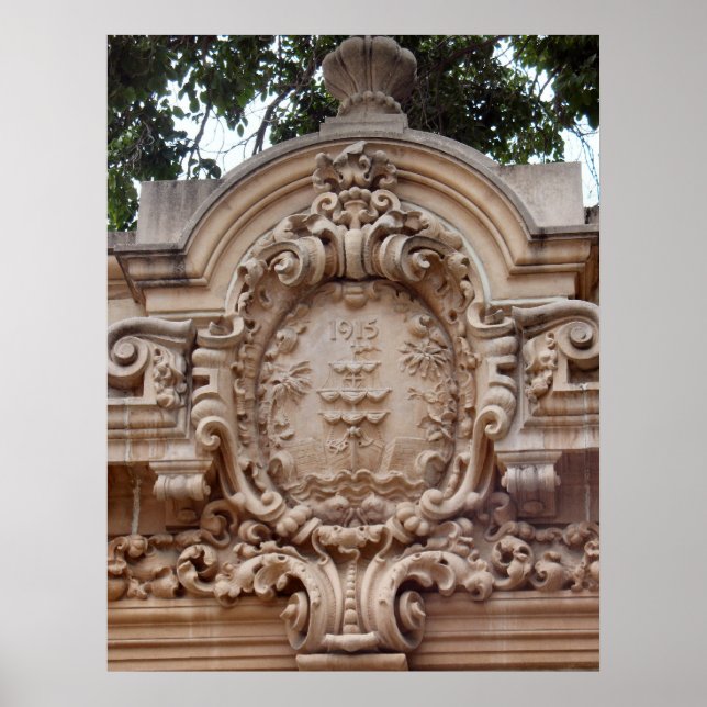 Póster arquitectura san diego (Frente)