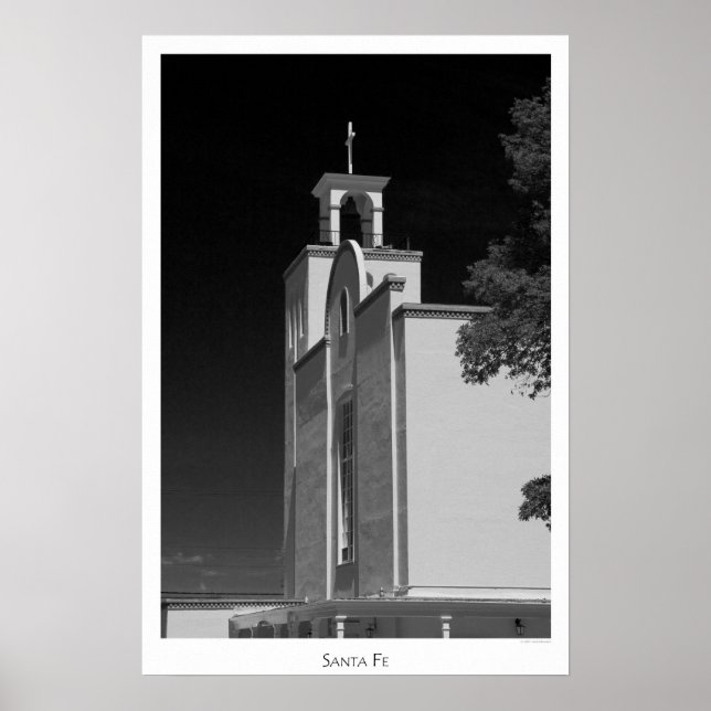 Póster Arquitectura Santa Fe (Frente)