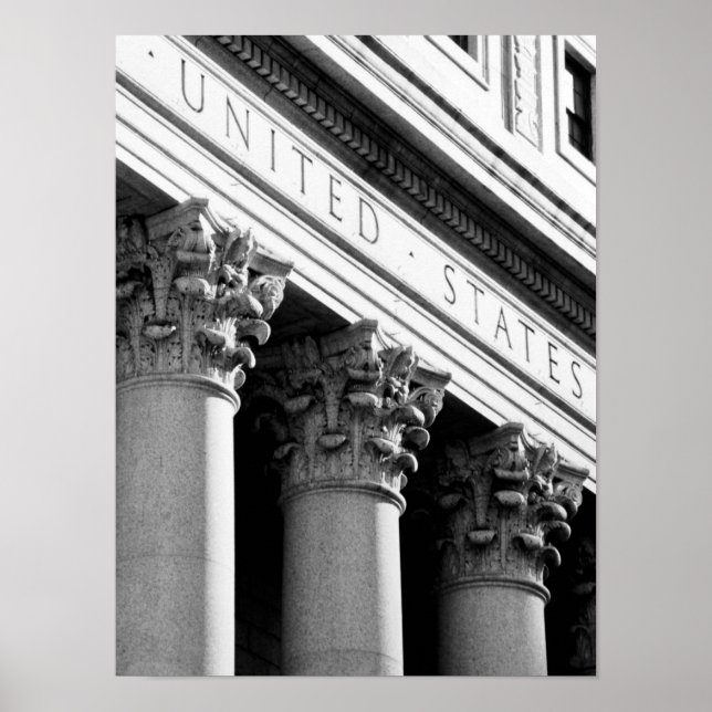 Póster Arquitectura VIII de NYC (Frente)