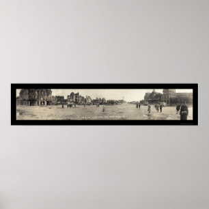 Póster Arras, Foto de Ferrocarril en Francia 1919