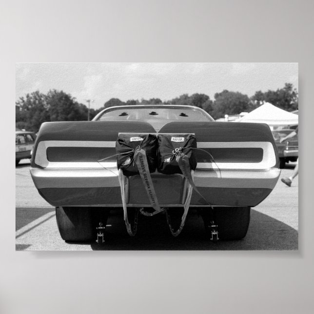 Póster Arrastra de cosecha - Cargador divertido (Frente)