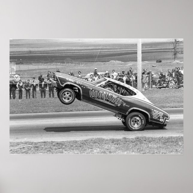 Póster Arrastra de cosecha - Chevelle de casquillo (Frente)