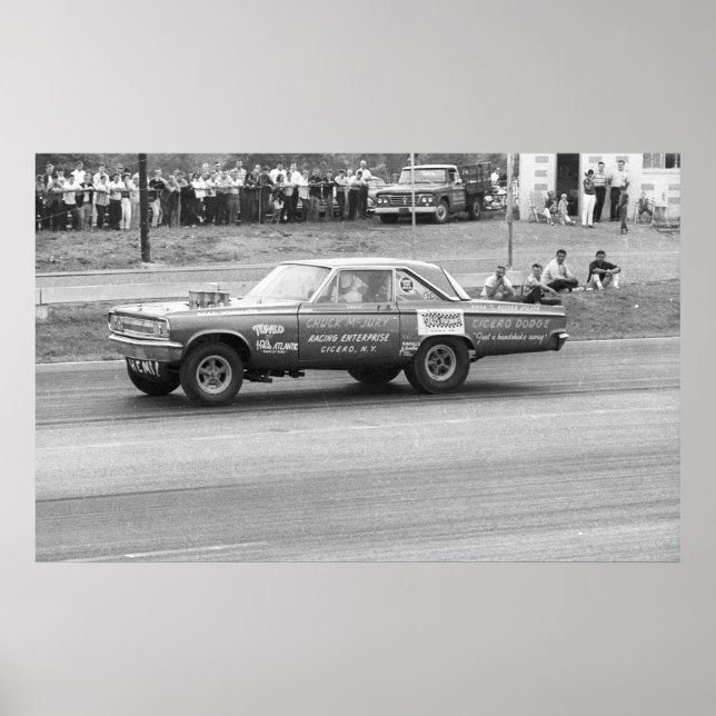 Póster Arrastra de cosecha - McJury Dodge AF/X (Frente)